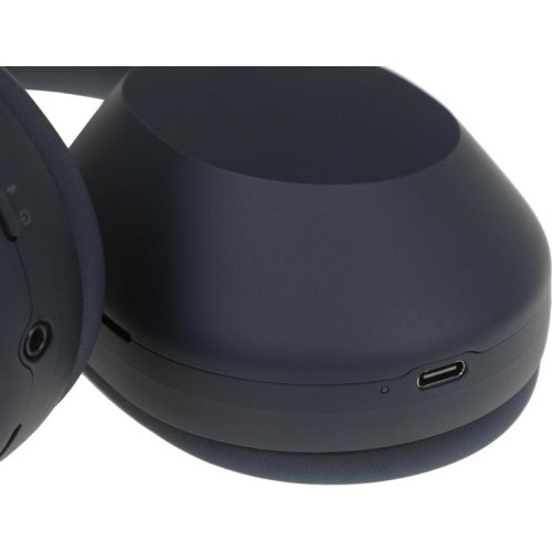 Гарнитура мониторные Sony WH-1000XM5 1.2м синий беспроводные bluetooth оголовье (WH-1000XM5/L)