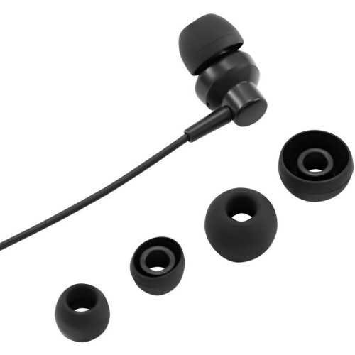 Гарнитура внутриканальные Oklick HS-S-230 1.2м черный проводные в ушной раковине (SS-E188B)