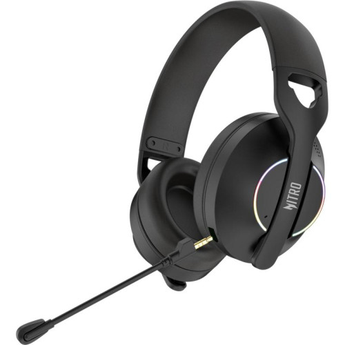 Наушники с микрофоном Acer Nitro OHR400 черный 1м мониторные BT/Radio/3.5mm оголовье (ZL.HDSEE.00G)