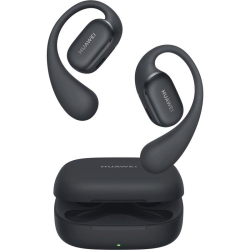 Гарнитура накладные Huawei FreeArc Moose-T00 черный беспроводные bluetooth крепление за ухом (55038105)