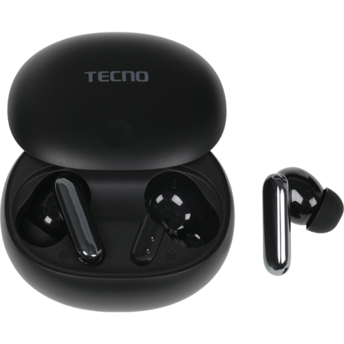 Гарнитура Tecno True 1 Air TU01 черный беспроводные bluetooth в ушной раковине (TU01 AIR ELEGANT BLACK)