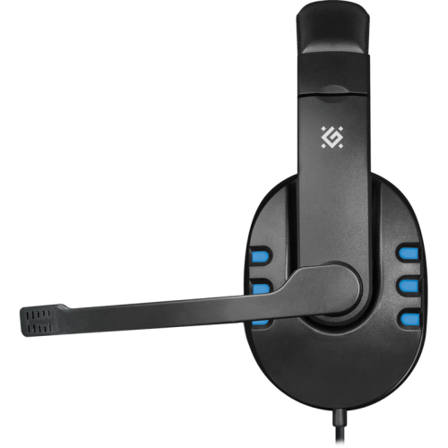Defender Игровая гарнитура Warhead G-160 черный+синий, кабель 2,5 м Defender Игровая гарнитура Warhead G-160 черный+синий, кабель 2,5 м