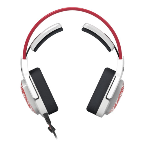 Наушники с микрофоном A4Tech Bloody G575 Naraka белый/красный 2м мониторные USB оголовье (G575 NARAKA)
