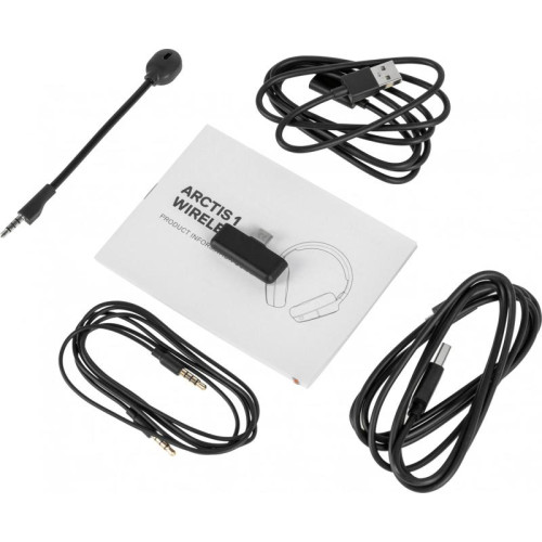 Наушники с микрофоном Steelseries Arctis 1 черный мониторные Radio оголовье (61512)