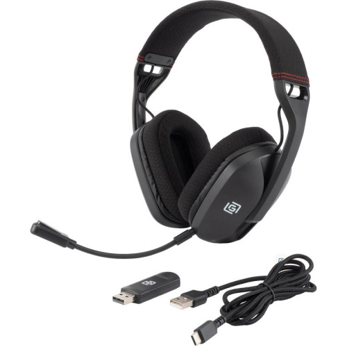 Наушники с микрофоном Oklick HS-L750G черный 1.5м накладные BT оголовье (2007557)