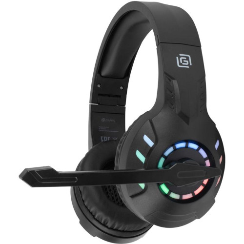 Наушники с микрофоном Oklick HS-L420G черный накладные BT оголовье (1939799)