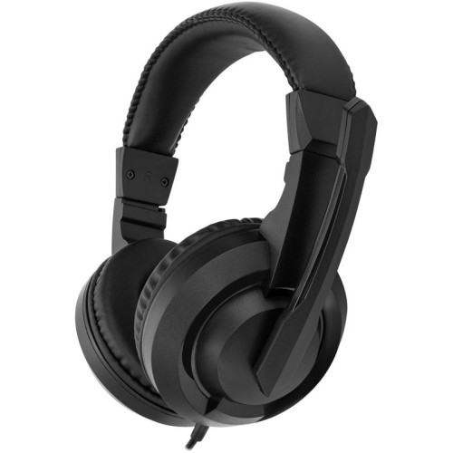 Наушники с микрофоном Oklick HS-L315G черный 1.8м накладные USB оголовье (2007552)