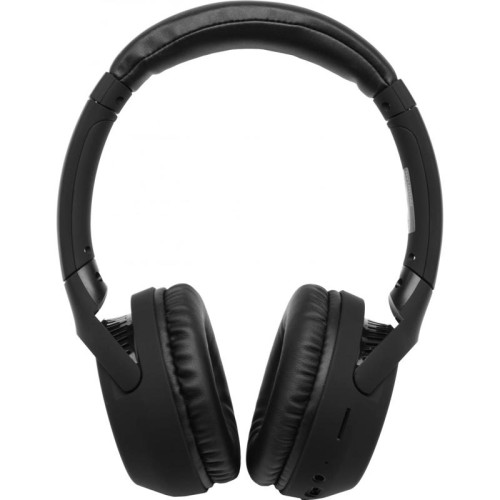 Гарнитура накладные Hyundai H-HP101 черный беспроводные bluetooth оголовье