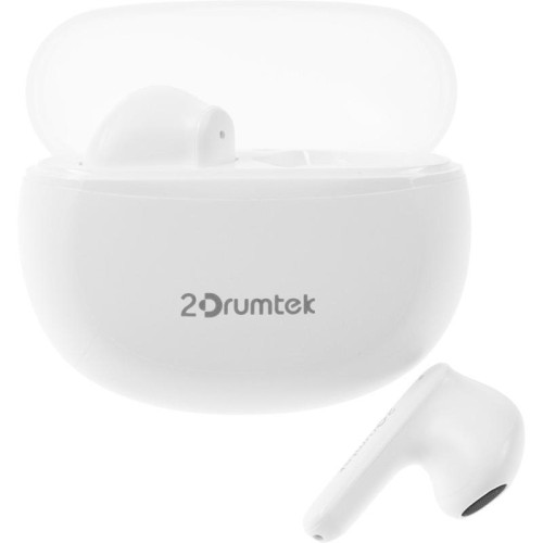 Гарнитура вкладыши A4Tech 2Drumtek B20 TWS белый беспроводные bluetooth в ушной раковине (B20 GRAYISH WHITE)
