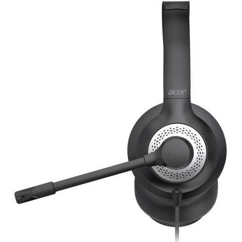 Наушники с микрофоном Acer OHW309 черный 2.8м накладные USB оголовье (ZL.HDSEE.004)