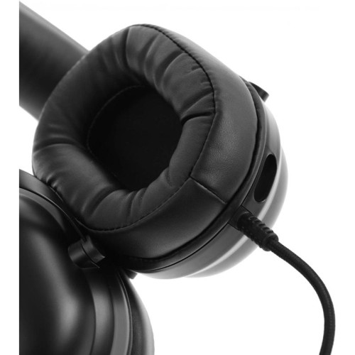 Наушники с микрофоном Acer AHW122 черный 2.1м мониторные USB оголовье (ZL.HDSCC.01U)