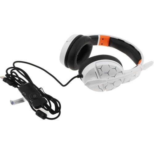 Наушники с микрофоном Oklick HS-L710G белый/черный 2м мониторные оголовье (1978693) Наушники с микрофоном Oklick HS-L710G белый/черный 2м мониторные оголовье (1978693)