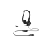 Гарнитура Logitech PC 960 Stereo ( 20-20000Hz, mic, volume control, USB, 2.4m) [981-000100]