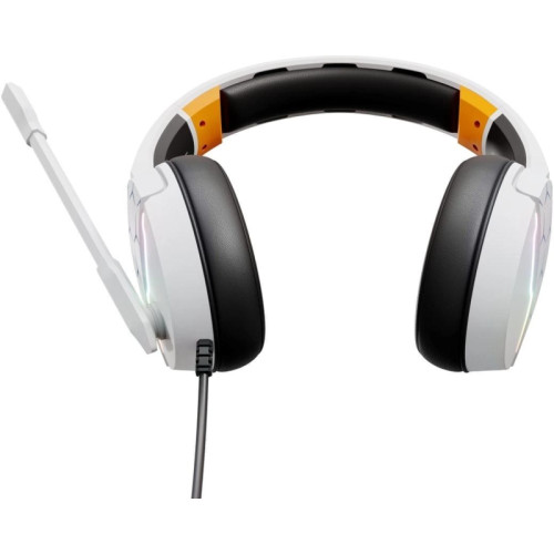 Наушники с микрофоном Oklick HS-L710G белый/черный 2м мониторные оголовье (1978693) Наушники с микрофоном Oklick HS-L710G белый/черный 2м мониторные оголовье (1978693)