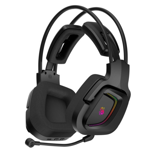 Наушники с микрофоном A4Tech Bloody MR575 черный 1.5м мониторные BT/Radio оголовье (MR575)