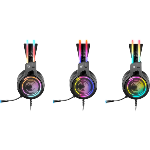 Defender Игровая гарнитура Cosmo PRO объемный звук 7.1, RGB, 2.1 м Defender Игровая гарнитура Cosmo PRO объемный звук 7.1, RGB, 2.1 м