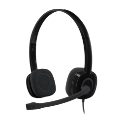 Гарнитура/ Logitech Headset H151 Stereo Black