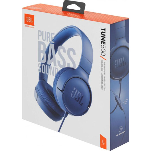 Гарнитура JBL WIRED T 500 BLUE