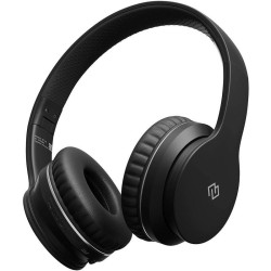 Гарнитура накладные Digma BT-19 ANC черный беспроводные bluetooth оголовье (BT19)