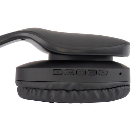 Гарнитура накладные Hyundai H-HP104 черный беспроводные bluetooth оголовье (HHP104B)