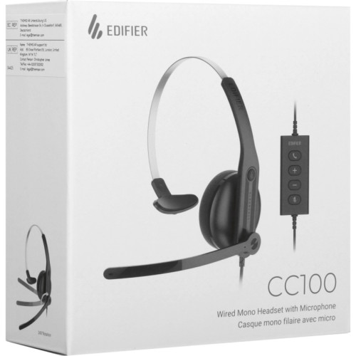 Гарнитура/ Гарнитура моно EDIFIER CC100 Чёрный Гарнитура/ Гарнитура моно EDIFIER CC100 Чёрный
