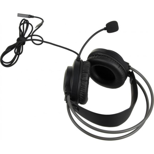Наушники с микрофоном A4Tech Fstyler FH200U серый 2м накладные USB оголовье (FH200U GREY)