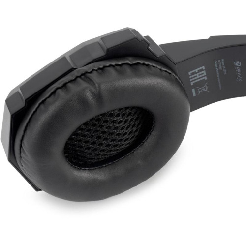 Наушники с микрофоном Oklick HS-L355G черный 1.8м мониторные оголовье (1939807)