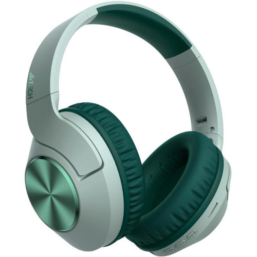 Наушники мониторные A4Tech 2Drumtek BH300 1м зеленый беспроводные bluetooth оголовье (BH300 MATCHA GREEN)