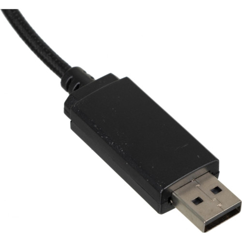 Наушники с микрофоном A4Tech Fstyler FH200U серый/синий 2м накладные USB оголовье (FH200U BLUE)