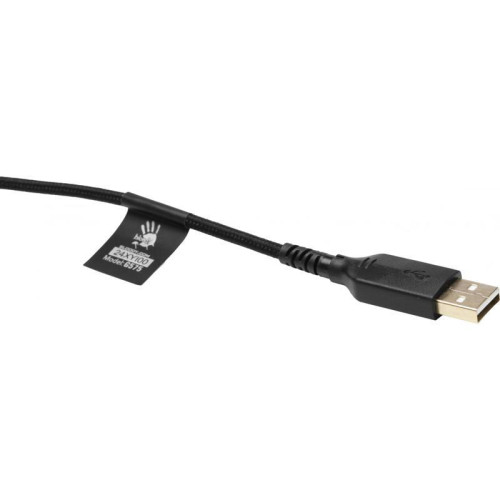 Наушники с микрофоном A4Tech Bloody G575 Punk желтый/черный 2м мониторные USB оголовье (G575 PUNK)