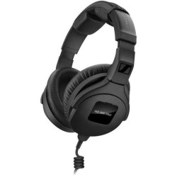 Гарнитура накладные Sennheiser HD 300 PRO 1.5м черный проводные оголовье (508288)