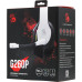 Наушники с микрофоном A4Tech Bloody G260p белый/черный 2м мониторные USB оголовье (G260P)