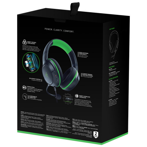 Гарнитура Kaira X for Xbox - Black/ Razer Kaira X for Xbox Black - Wired Gaming Headset for Xbox Series X S