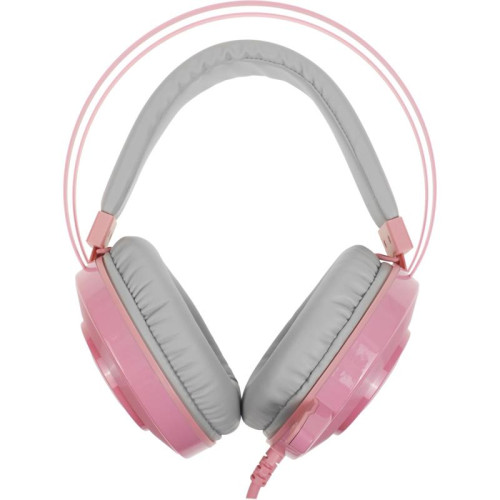 Наушники с микрофоном A4Tech Bloody G521 розовый 2.3м мониторные USB оголовье (G521 ( PINK ))
