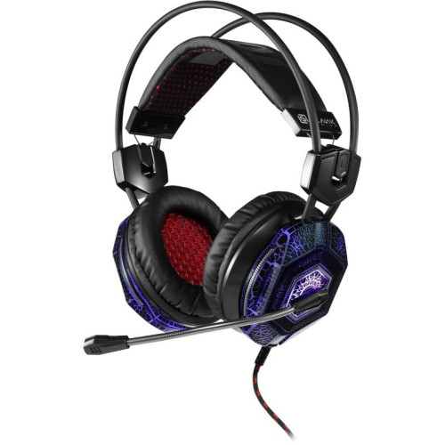 Наушники с микрофоном Oklick HS-L500G TOXIC черный 2.2м мониторные оголовье (472656)