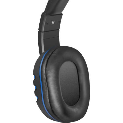 Defender Игровая гарнитура Warhead G-160 черный+синий, кабель 2,5 м Defender Игровая гарнитура Warhead G-160 черный+синий, кабель 2,5 м
