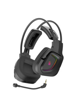 Наушники с микрофоном A4Tech Bloody MR575 черный 1.5м мониторные BT/Radio оголовье (MR575)