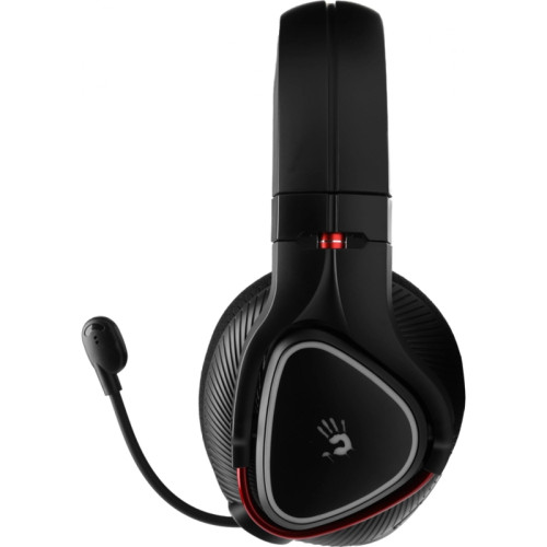 Наушники с микрофоном A4Tech Bloody MR720 черный мониторные BT/Radio оголовье (MR720 BLACK)