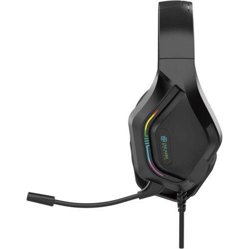 Наушники с микрофоном Oklick HS-L600G черный 2.2м мониторные USB оголовье (1939588)