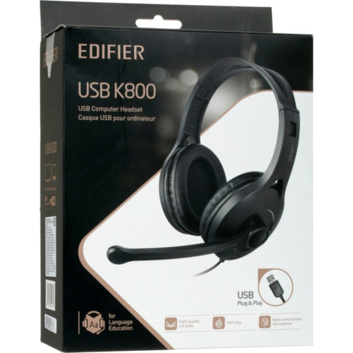 Гарнитура/ Гарнитура EDIFIER USB K800 Чёрный