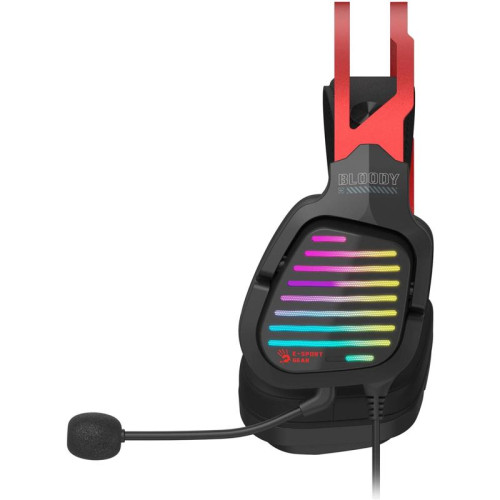 Наушники с микрофоном A4Tech Bloody G560 черный/красный 2м мониторные оголовье (G560 SPORTS RED)