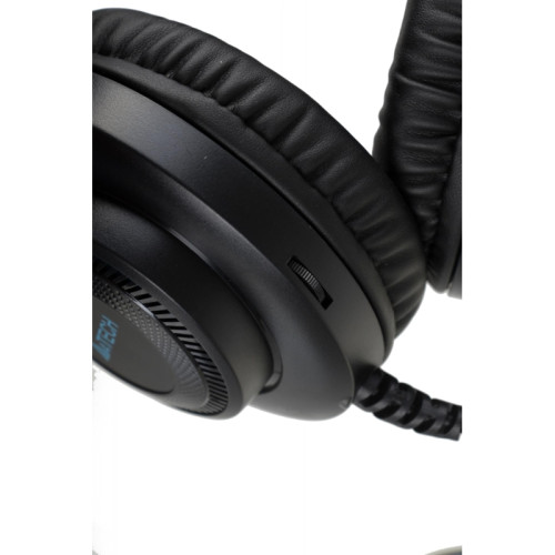 Наушники с микрофоном A4Tech Fstyler FH200i серый/синий 1.8м накладные оголовье (FH200I BLUE)