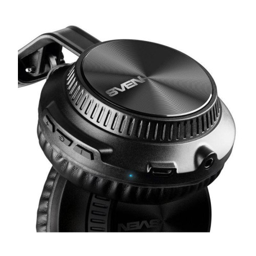 Гарнитура накладные Sven AP-B630MV 1м черный беспроводные bluetooth оголовье (SV-019303)