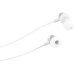 Гарнитура внутриканальные Oklick HS-S-240 1.2м белый проводные в ушной раковине (SS-E086)