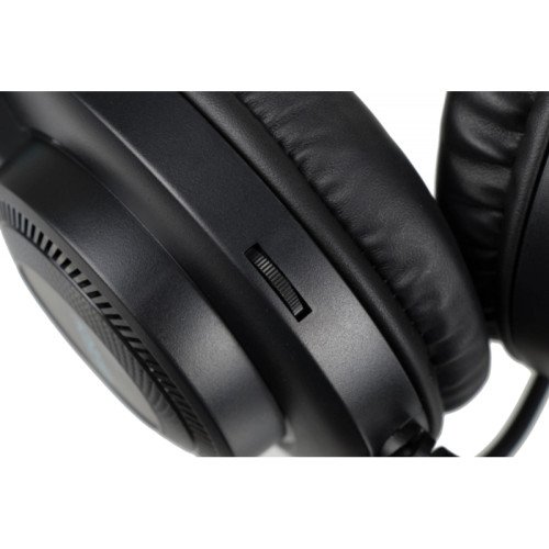 Наушники с микрофоном A4Tech Fstyler FH200U серый/синий 2м накладные USB оголовье (FH200U BLUE)