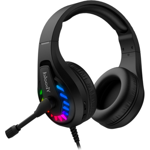 Наушники с микрофоном A4Tech Bloody G230 черный 2м накладные USB оголовье (G230) Наушники с микрофоном A4Tech Bloody G230 черный 2м накладные USB оголовье (G230)