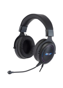 Наушники с микрофоном Acer AHW120 черный 2.1м мониторные USB оголовье (ZL.HDSCC.01C)