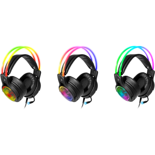 Defender Игровая гарнитура Cosmo PRO объемный звук 7.1, RGB, 2.1 м Defender Игровая гарнитура Cosmo PRO объемный звук 7.1, RGB, 2.1 м