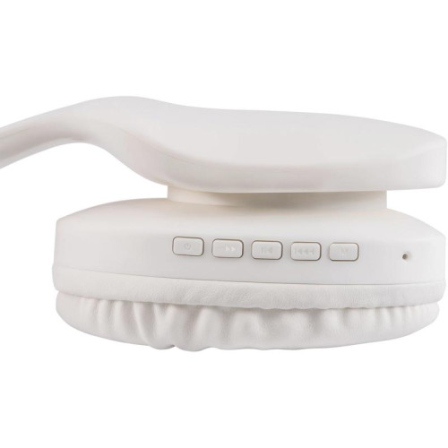 Гарнитура накладные Hyundai H-HP104 белый беспроводные bluetooth оголовье (HHP104W)