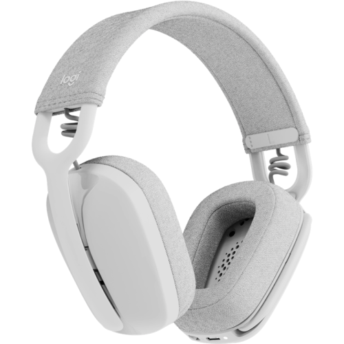 Наушники с микрофоном Logitech ZONE Vibe 100 белый мониторные BT оголовье (981-001219)